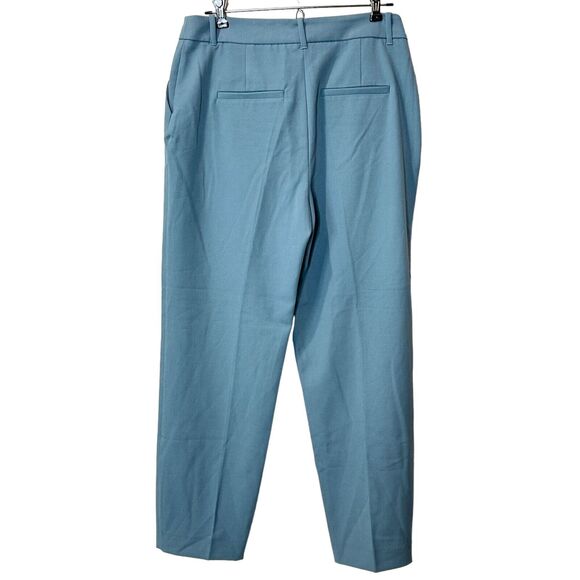 Vero Moda Vendela Ankle Trousers VMC High Rise Smoke Blue Women's 4 NWT - Picture 4 of 11